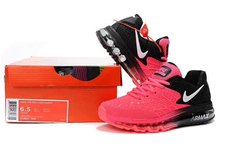 Women Nike AIR MAX 120 Pink Black Shoes